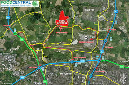 Keelings Food Central Map